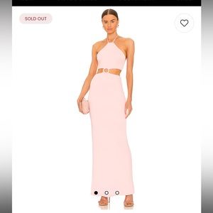 NWT Alice + Olivia Marguerite Cutout Dress Gown